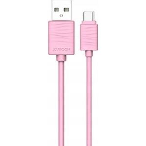 Kabel USB Joyroom USB-A - USB-C 1 m Różowy 12480459 6956116793548