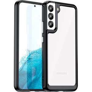 Hurtel Outer Space Case etui Samsung Galaxy S23+ pokrowiec z elastyczną ramką czarne 12521572 5907769310638