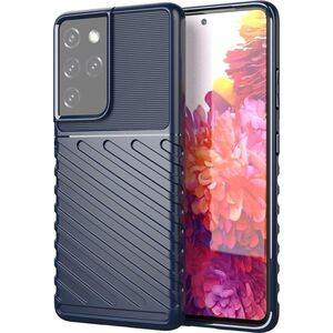 Hurtel Thunder Case etui Samsung Galaxy S23 Ultra silikonowy pancerny pokrowiec niebieskie 12522780 9145576268667