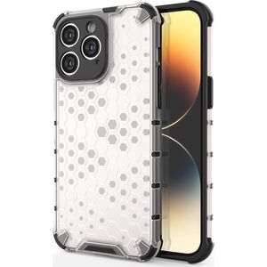 Hurtel Honeycomb etui iPhone 14 Pro pancerny hybrydowy pokrowiec przezroczyste 12522948 9145576266168