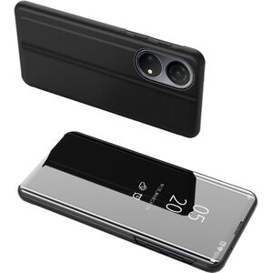 Hurtel Clear View Case etui Honor X7 / Honor Play 30 Plus pokrowiec z klapką czarne 12523003 9145576266915