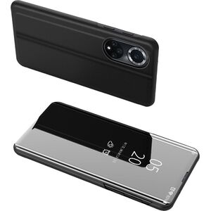 Hurtel Clear View Case etui Huawei nova 9 pokrowiec z klapką czarne 12523016 9145576266939