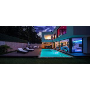 Taśma LED Prescot Prescot 24E024-100-10-RGB+WW taśma LED szara 12523273 5901885264912