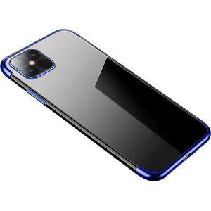 Hurtel Clear Color case żelowy pokrowiec etui z metaliczną ramką Samsung Galaxy A33 5G niebieski 12523399 9145576264584