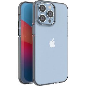 Hurtel Spring Case etui iPhone 14 Pro Max silikonowy pokrowiec z ramką czarne 12523690 9145576265307