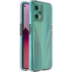 Hurtel Spring Case etui Realme 9 Pro silikonowy pokrowiec z ramką jasnoniebieskie 12529508 9145576265185