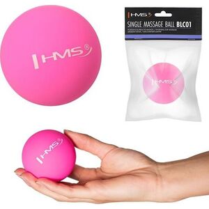 HMS BLC01 PINK LACROSSE POJEDYNCZA PIŁKA DO MASAŻU HMS 12531708 5907695510553
