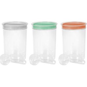 Curver Pojemnik Pudełko z Miarką Łyżeczką 1,7L na Żywność Artykuły Sypkie Mąkę Ryż Cukier Makaron Płatki 12532727 3253921397408