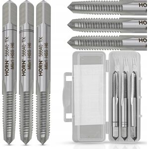 ARTPOL ARTPOL KOMPLET GWINTOWNIKÓW RĘCZNYCH M 6x1,00mm  3szt. 12554489 5900171566402