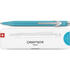 Caran d`Arche Długopis CARAN D'ACHE 849 Colormat-X, M, w pudełku, turkusowy 12554944 7630002351881