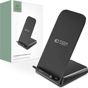 Ładowarka Tech-Protect Ładowarka bezprzewodowa Tech-protect Qi15W-S2 Wireless Charger 15W Black 12567994 9490713929865