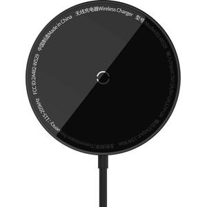 Ładowarka Baseus Ładowarka bezprzewodowa Baseus Simple Mini3 MagSafe 15W (czarna) 12568133 6932172618643