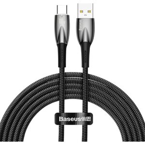Kabel USB Baseus USB-A - USB-C 2 m Czarny (BSU3852) 12568237 6932172617998
