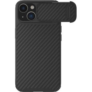 Nillkin Nillkin Synthetic Fiber S Case etui iPhone 14 Plus z osłoną na aparat czarny 12568479 6902048249790
