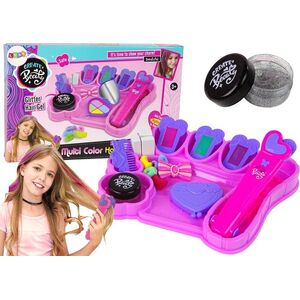 LeanToys Zestaw Do Włosów Kolorowe Kredy Kreda do Farbowania + Akcesoria 12570958 5905214977689