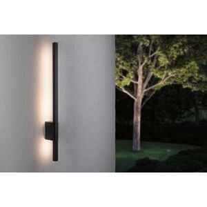 Kinkiet Paulmann Kinkiet zewnętrzny STAN LED 11.5W 300lm 800mm 3000K IP44 odporna na wodę morską 230V antracyt aluminium 12574945 4000870947425