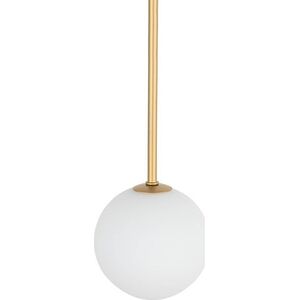 Lampa wisząca Nowodvorski Lampa wisząca Kier 10306 szklana ball do salonu biała złota 12644675 5903139103060