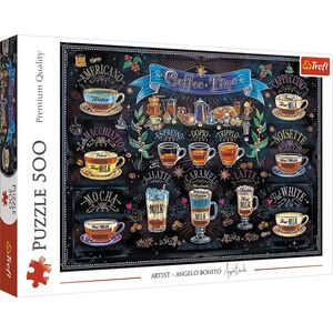 Trefl Puzzle 500el Czas na kawę 37449 Trefl 12645666 5900511374490