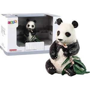 Figurka LeanToys Figurka Kolekcjonerska Panda Wielka z Bambusem 12665061 5905214970697