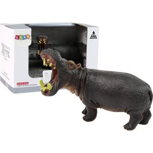 Figurka LeanToys Duża Figurka Kolekcjonerska Hipopotam Zwierzęta Świata 12665062 5905214970666