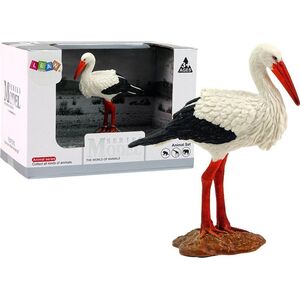 Figurka LeanToys Figurka Kolekcjonerska Bocian Biały Figurka Ptak 12665085 5905214971519