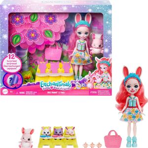 Mattel Enchantimals BFF Reveal Lalka + zwierzątka niespodzianki HLK85 12705317 194735114030