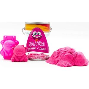Epee EPEE Ultra Piasek - puszka 150g różowy + foremka 3D krówka 093735 12732363 8591945093735