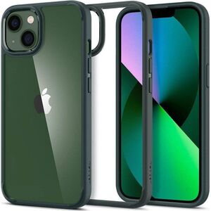 Spigen Etui IPHONE 13 Spigen Ultra Hybrid Crystal Midnight Green 12747970 8809811861129
