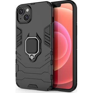 Hurtel Ring Armor etui do iPhone 14 pancerny pokrowiec uchwyt magnetyczny ring czarne 12748381 9145576272176