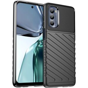 Hurtel Thunder Case etui do Motorola Moto G62 5G silikonowy pancerny pokrowiec czarne 12748399 9145576271636