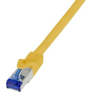 LogiLink Logilink Patchkabel Ultraflex, Cat.6A, S/FTP, gelb, 1,5 m 12762392 4052792056389