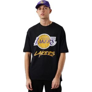 New Era New Era NBA Los Angeles Lakers Script Mesh Tee 60284737 Czarne L 12766746 196499540551
