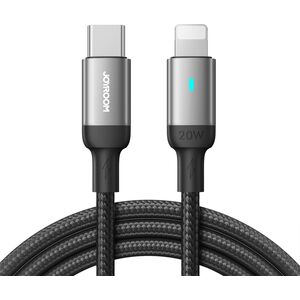 Kabel USB Joyroom USB-C - Lightning 1.2 m Czarny (JYR650) 12773989 6956116720018