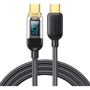 Kabel USB Joyroom USB-C - USB-C 1.2 m Czarny (JYR646) 12774003 6956116731137