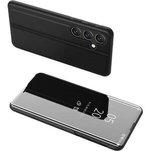 Hurtel Clear View Case etui Samsung Galaxy A54 5G pokrowiec z klapką czarne 12781447 9145576273791