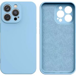 Hurtel Silicone case etui Samsung Galaxy A14 5G / Galaxy A14 silikonowy pokrowiec jasnoniebieskie 12781512 9145576273104