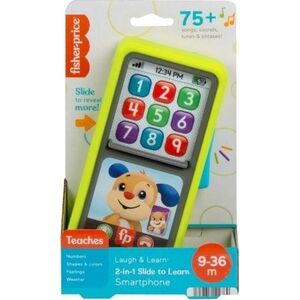Fisher Price Smartfonik 2w1 Ucz się i miej! , Przesuwaj i ucz się 12789893 194735143917