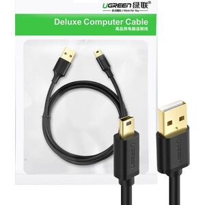 Kabel USB Ugreen USB-A - USB-B 1 m Czarny (10355B) 12854168 6957303800483