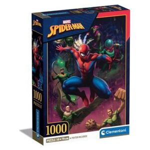 Clementoni CLE puzzle 1000 Compact SpiderMan 39768 12857213 8005125397686