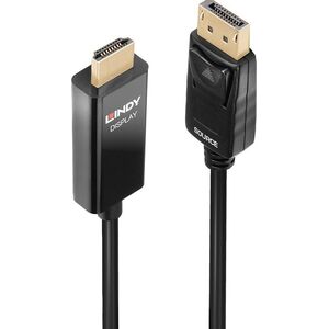 Kabel Lindy LINDY 1m DisplayPort an HDMI Adapterkabel mit HDR 12858401 4002888409254