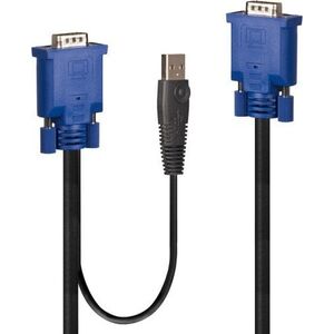 Kabel USB Lindy LINDY Kombiniertes KVM- und USB-Kabel 3m 12864116 4002888321877