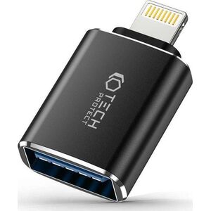 Adapter USB Tech-Protect Adapter Tech-protect Ultraboost Lightning/USB-A OTG Black 12864790 9490713932919