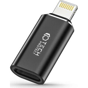 Adapter USB Tech-Protect Adapter Tech-protect Ultraboost Lightning/USB-C Black 12864798 9490713933800
