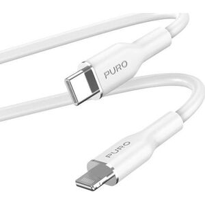 Kabel USB Puro USB-C - Lightning 1.5 m Biały (PUR686) 12890598 8018417440922