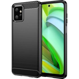 Hurtel Carbon Case etui do Motorola Moto G Power 2023 elastyczny silikonowy karbonowy pokrowiec czarne 12894963 9145576275559