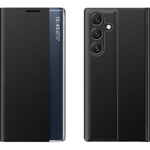 Hurtel New Sleep Case etui do Samsung Galaxy A24 4G pokrowiec z klapką podstawka czarne 12895014 9145576275825