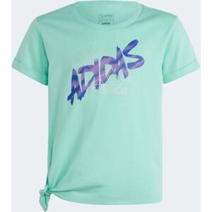 Adidas Koszulka adidas Dance Knotted Tee girls Jr HR5817 12942565 4066752281957
