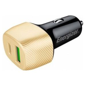 Ładowarka Energizer Energizer Ultimate - Ładowarka samochodowa USB-C & USB-A 38W PD + QC3.0 (Złoty / Czarny) 12996267 3492548233298