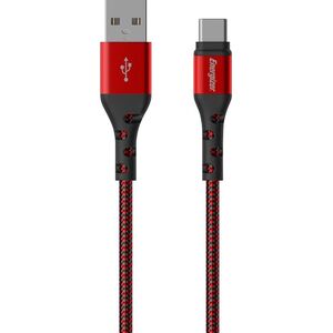 Kabel USB Energizer USB-A - USB-C 2 m Czerwony (C520CKRD) 12996276 3492548231607