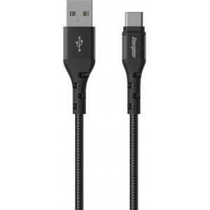 Kabel USB Energizer USB-A - USB-C 2 m Czarny (C520CKBK) 12996294 3492548231805